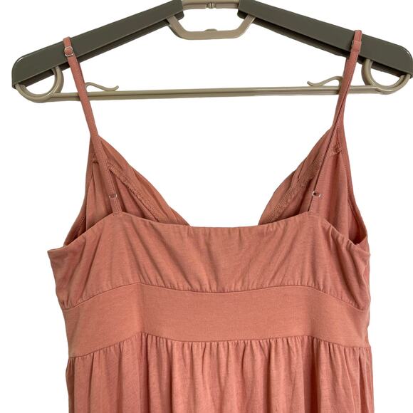 Victoria Secrets womens Long Maxi Dress Sleeveless Peachy Nude Size Large NWT - Picture 5 of 8